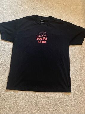 Anti social social club black men’s tee